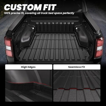 Truck Bed Mat for Ford Maverick 2026 2025 2024 2023 2022 Hybrid& Gas