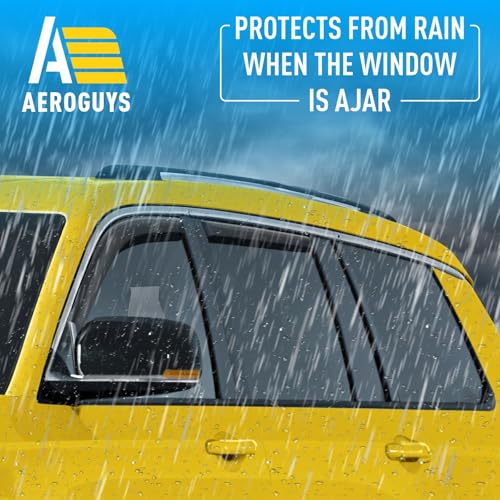 Extra Durable Window Deflectors in (4 Count)