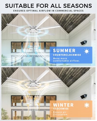 72 Inch Large Ceiling Fan
