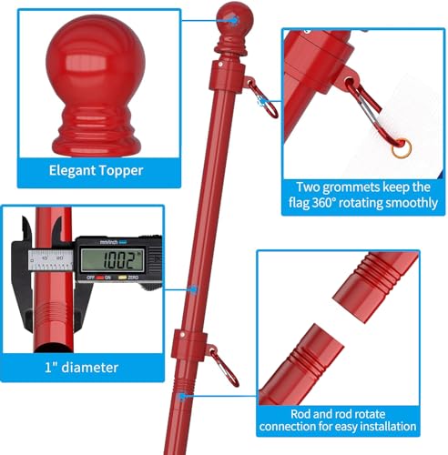 Flag Pole Upgraded Bracket