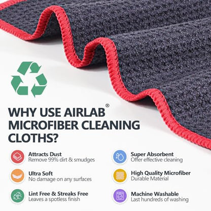 Glass Polishing Streak Free Miracle Cleaning Cloth (6 Count)
