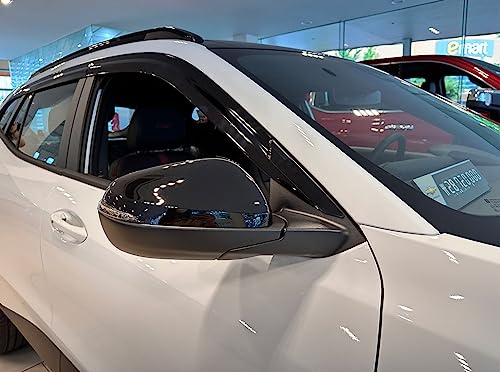 AUTOCLOVER Smoked Window Visor Sun Rain Vent Guard 4p for 2024 Trax