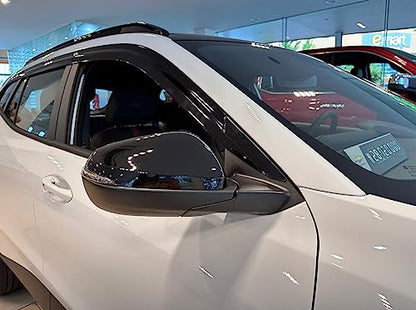 AUTOCLOVER Smoked Window Visor Sun Rain Vent Guard 4p for 2024 Trax