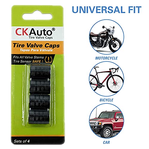 Tire Valve Stem Caps (4 Count)
