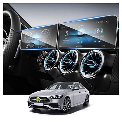 2020 2025 2026 GLB 250 Screen Protector for Benz GLB 250 10.25" Split Screen (2 Count)