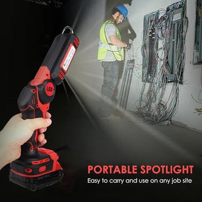 LED Work Light for Milwaukee M18 18V Battery