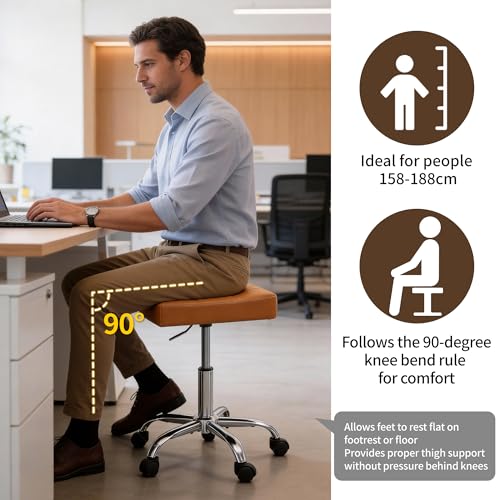 Office Stool with Wheels