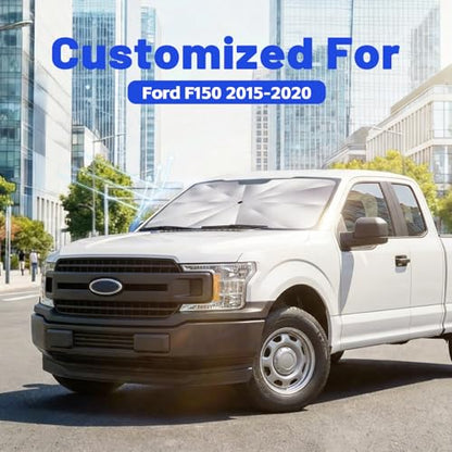 Car Windshield Sun Shade Umbrella for Ford F150 2015