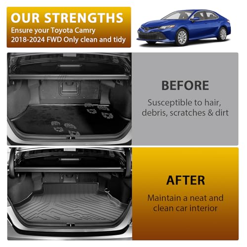 Floor Mats Cargo Liner for Toyota Camry 2018