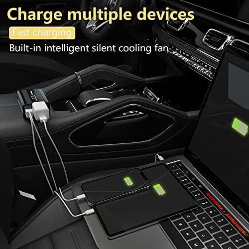 150W Power Inverters for Vehicles 12V DC to 110V AC Car Plug Adapter Outlet