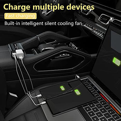 150W Power Inverters for Vehicles 12V DC to 110V AC Car Plug Adapter Outlet