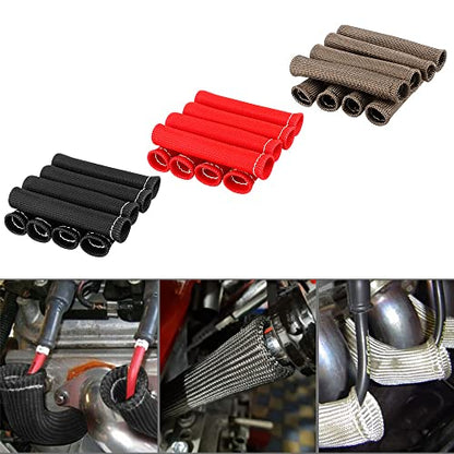 Spark Plug Wire Boots Thermal Protection Insulator Sleeve