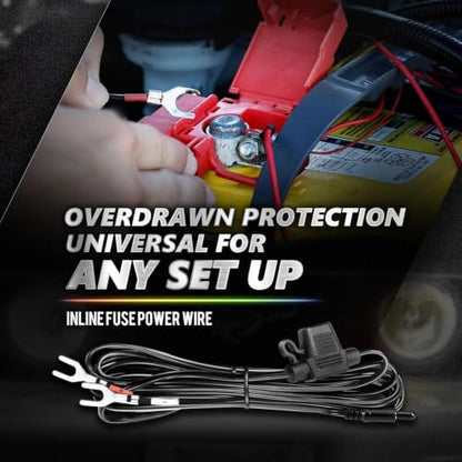 Aura Pro RGB Aluminum RV Underglow Lights with App & Remote Control (6 Count)
