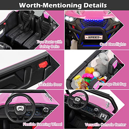 2 Seater Ride on Car for Kids