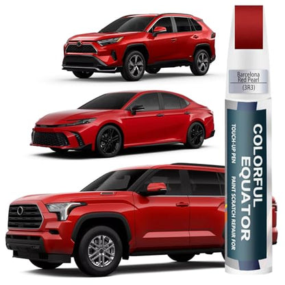 3R3 Barcelona Red Pearl Car Touch Up Paint for Toyota OEM Color Match
