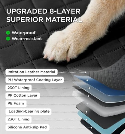 Dog Car Seat Cover for Back Seat