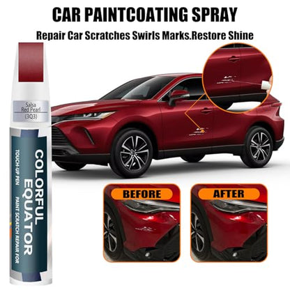 3Q3 Dark Red Salsa Red Pearl Car Touch Up Paint for Toyota OEM Color Match