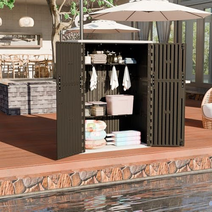 Outdoor Storage Shed 57 Cu.Ft