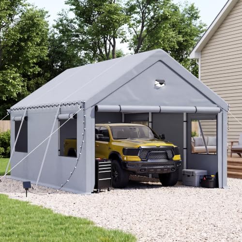 10x16 FT Carport Canopy Heavy Duty