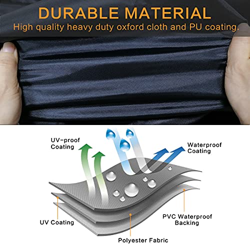 UTV Cover Waterproof Heavy Duty Oxford Cloth All Weather Protection Covers 2