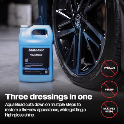 Aqua Bead Water Based Dressing for Tires (128 Fl Oz)