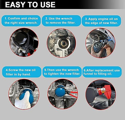 Oil Filter Wrench Set