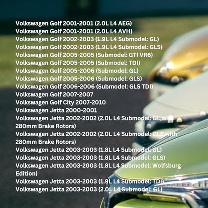 Front Semi Metallic Brake Pads