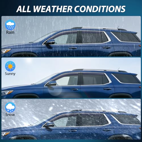 in Channel Window Visors for GMC Acadia 2017 (4 Count)