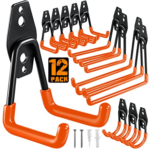 12 Pack Garage Hooks Heavy Duty