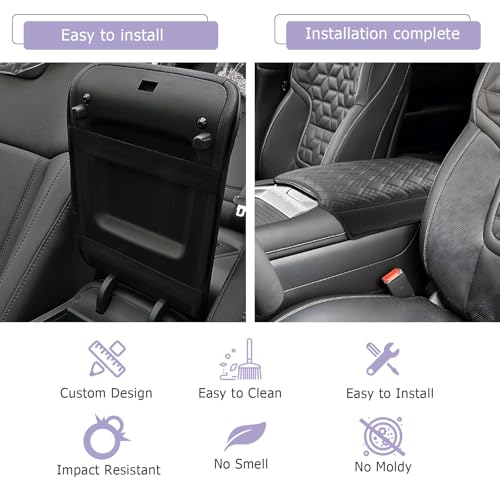 Center Console Cover Compatible with 2025 2026 Nissan Armada Accessories 2025 2026 Armada SV