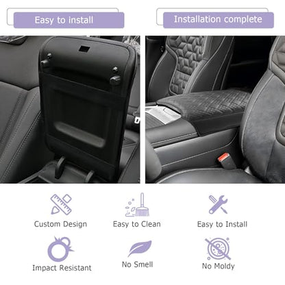 Center Console Cover Compatible with 2025 2026 Nissan Armada Accessories 2025 2026 Armada SV