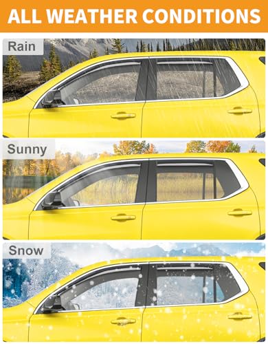 in Channel Rain Guards for Chevrolet