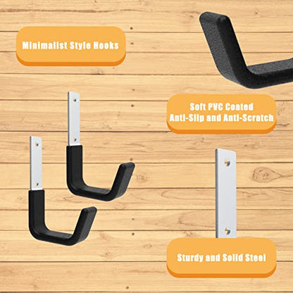 Heavy Duty Garage Utility Hooks (2 Count)