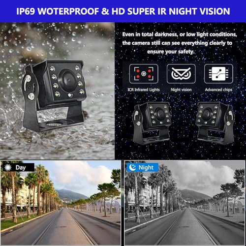 4K RV Backup Camera