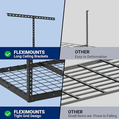 2x3ft Overhead Garage Storage Rack