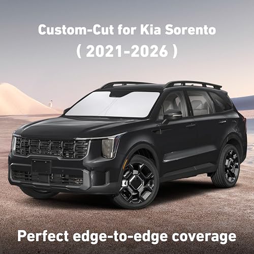 Windshield Sunshade Compatible for Kia Sorento 2021