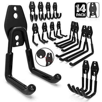 Heavy Duty Garage Hooks (14 Count)