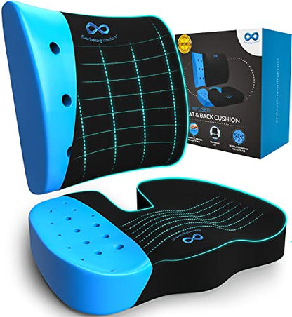 Doctor Recommended Memory Foam Seat Cushion for Office Chairs & Car