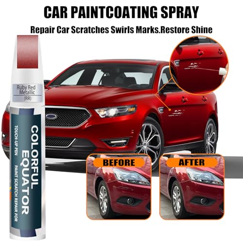 RR Ruby Red Metallic Tricoat Touch Up Paint for Ford