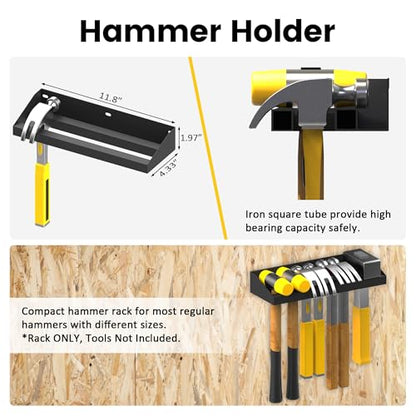 Wall Mount Hand Tool Storage Set