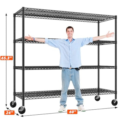 60" W ×24" D×65.3" H (2 Count)