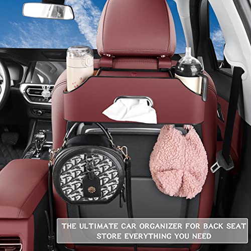 Car Back Seat Organizer with 2 Cup Holders (22.9281 Ounce)