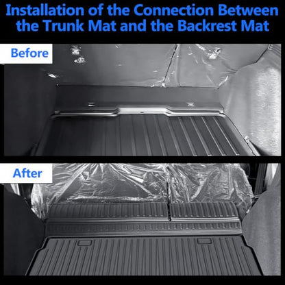 Floor Mats Upper Cargo+Backrest Mat Door Sill for 2026 (7 Count)