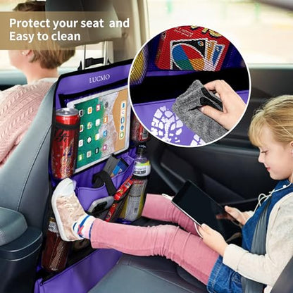 Car Backseat Organizer with Touch Screen Tablet Holder (22.9281 Ounce)