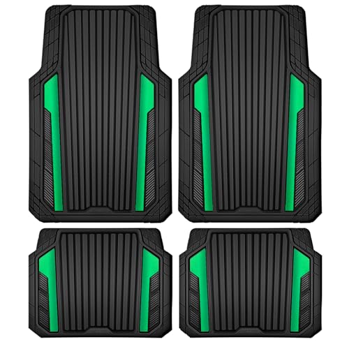 Heavy Duty Rubber Car Mats Metallic