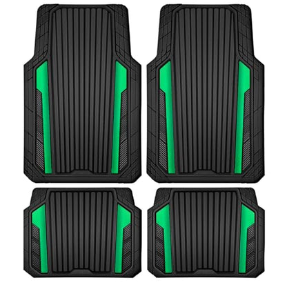 Heavy Duty Rubber Car Mats Metallic