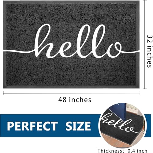 Funny Hello Mats Outside (11.2 Sq Ft)