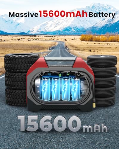 S6SE Tire Inflator Portable Air Compressor