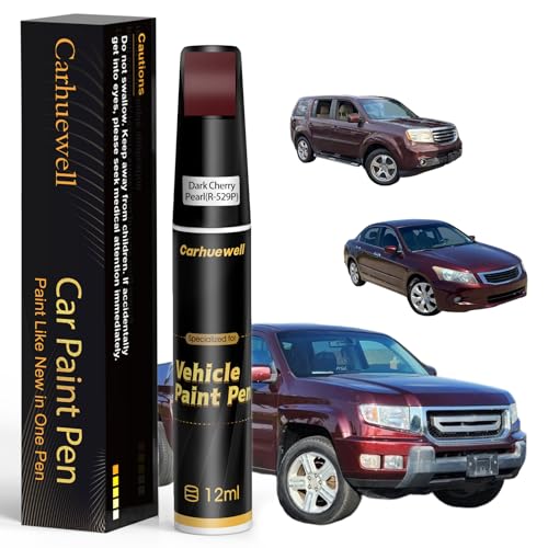 R 529P Dark Cherry Pearl Touch Up Paint Compatible with Honda