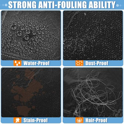200 PCS Disposable Car Seat Covers Clear Plastic Vehicle Seat Protector
